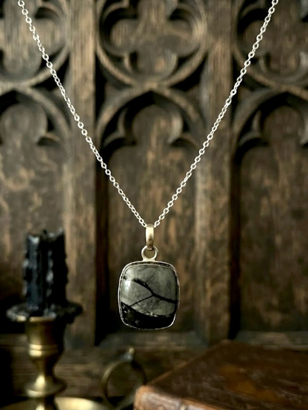 Natural Gemstone 925 Pendant